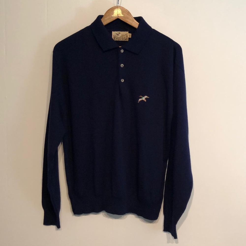 Vintage Outward Bound Navy Sweater